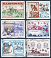 Liberia 364-367,C111-C112,MNH. Antoinette Tubman Child Welfare Foundation,1957.  - Liberia
