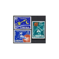 Liberia 408-409, C151-C152, MNH. Mi 602-604, Bl.27. Achievements In Space, 1963. - Liberia