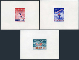 Liberia 413,C157-C158 Deluxe,C159A,B,MNH.Mi 612B-614B,Bl.28 A,B. Innsbruck-1964. - Liberia