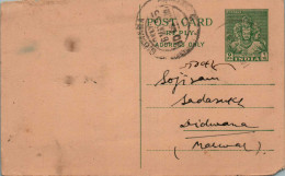 India Postal Stationery Goddess 9p To Didwana - Postkaarten