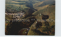 72535140 Niedermanderscheid Eifel Mit Ober Und Niederburg Fliegeraufnahme Mander - Manderscheid