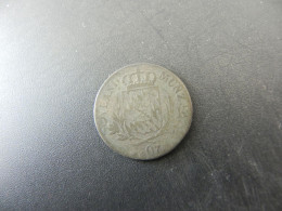 Bayern Bavaria 6 Kreuzer 1807 Silver - Monedas Pequeñas & Otras Subdivisiones