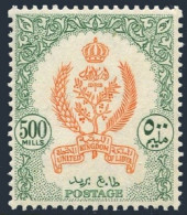 Libya 166, MNH. Michel 68. Emblem 1955. Tripolitania, Cyrenaica, Fezzan, Crown. - Libya