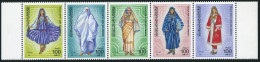 Libya 1269 Ae Strip,MNH.Michel 15700-1574. Women's Folk Costumes,1985. - Libia