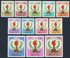 Libya 785-796, MNH. Mi 689-700. Definitive 1979. People, Torch, Olive Branches. - Libia