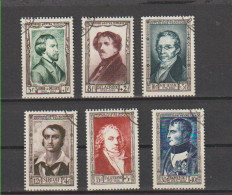 1951 N°891 à 896 Célébrités Série Napoléon Oblitérés (lot 773) - Used Stamps