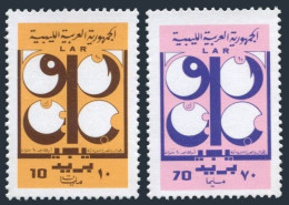 Libya 409-410, MNH. Michel 327-328. OPEC, 10th Ann. 1971. - Libya