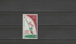 French Polynesia 1968 Olympic Games Mexico, Athletics Stamp MNH - Estate 1968: Messico