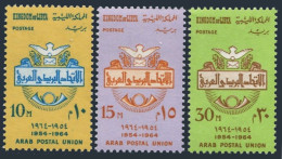 Libya 264-266, MNH. Michel 172-174. Arab Postal Union, 10th Ann. 1964. - Libia