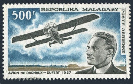 Malagasy C84,CTO.Michel 568. Dagnaux-Dufert,Breguet Biplane,1967. - Madagaskar (1960-...)