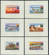 Malagasy 545-548,C158-C159 Deluxe,C160 Imperf,MNH. Zeppelin,75th Ann.1976. - Madagaskar (1960-...)