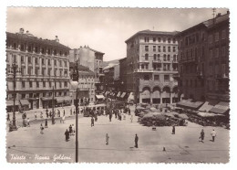 TRIESTE - PIAZZA GOLDONI - VIAGGIATA - Trieste