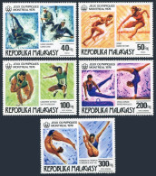 Malagasy 543-C155,C156,MNH.Michel 775-779,Bl.10. Olympics Montreal-1976.Canoe, - Madagaskar (1960-...)