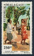 Malagasy C83,MNH.Michel 556. Dance Of A Young Girl,Sakalava.1966. - Madagaskar (1960-...)