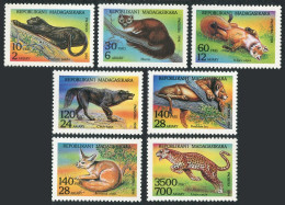Malagasy 1182-1189, MNH. Mi 1701-1707,Bl.261. Wild Animals 1995: Panthera Pandus - Madagaskar (1960-...)