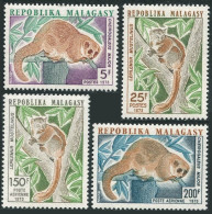 Malagasy 501-502,C117-C118,MNH.Michel 698-701. Lemurs 1973. - Madagaskar (1960-...)