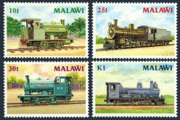 Malawi 498-501,MNH.Michel 481-484. British Steam Locomotives,1987.  - Malawi (1964-...)