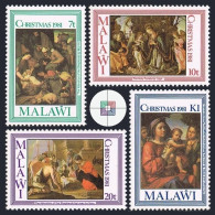 Malawi 390-393,MNH.Michel 368-371. Christmas 1981.Murillo,Lippi,Louise Le Nain, - Malawi (1964-...)