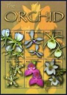 Malawi 717, 721 Sheets, MNH. Orchids, 2003. - Malawi (1964-...)