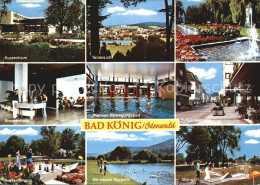 72534492 Bad Koenig Odenwald Kurzentrum Brunnenhalle Gartenschach Kurpark Minigo - Bad König