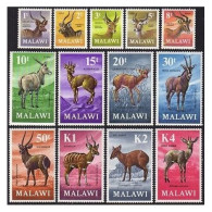 Malawi 148-160,MNH.Michel 148-160. Antelopes 1971:Greater Kudu,Impala,Red Duker. - Malawi (1964-...)