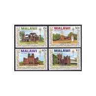 Malawi 558-561,MNH.Michel 541-544. Christmas 1989.Churches,Cathedrals. - Malawi (1964-...)
