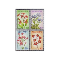 Malawi 506-509, MNH. Michel 489-492. Christmas 1987, Wild Flowers. - Malawi (1964-...)