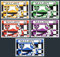 Malawi 142-146,146a Sheet,MNH.Michel 138-142,Bl.20. Christmas 1970,Pax. - Malawi (1964-...)