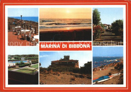 72534446 Marina Di Bibbona Blick Von Der Terrasse Schwimmbad Strand Sonnenunterg - Other & Unclassified