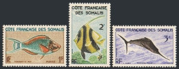 Fr Somali Coast 275-277, MNH. Michel From 320-322. Fish 1959. - Mali (1959-...)