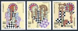 Somalia 1998 Year Chess Olympiad, MNH. Set Of 3. - Malí (1959-...)