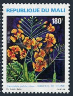 Mali 420, MNH. Michel 846. Flowers 1981. Orgueil De Chine. - Malí (1959-...)