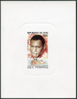 Mali C522 Proof Sheet,MNH.Michel 1066. Paul Robeson,actor,singer,1986.Show Boat. - Mali (1959-...)
