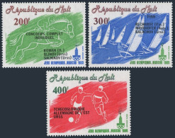 Mali C399-C401,MNH. Mi 794-796. Olympics Moscow-1980,Winners.Equestrian,Yachting - Malí (1959-...)