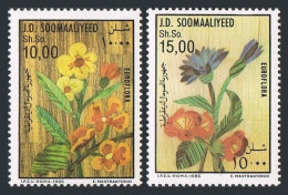 Somalia 564-565,565a,MNH.Mi 384-385,Bl.20.EUROFLORA-1986 Flower Exhibition,Genoa - Malí (1959-...)