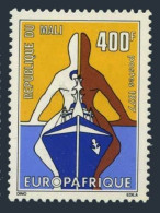 Mali 288,MNH.Michel 600. EUROPAFRICA-1977.Symbolic Ship. - Malí (1959-...)