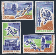 Mali C147-C150,C150a, MNH. Mi 316-319,Bl.6. Olympics Munich-1972: Soccer, Judo, - Mali (1959-...)