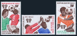 Mali C326-C328,C328a,MNH.Michel 625-627,Bl.10. World Soccer Cup Argentina-1978. - Malí (1959-...)