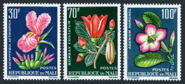Mali 55-57,MNH.Michel 78-80. Tropical Plants,1963. - Malí (1959-...)