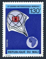 Mali 174, MNH. Michel 331. World Meteorological Day, 1972. Weather Balloon. - Mali (1959-...)