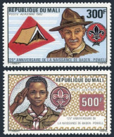 Mali C462-C463, MNH. Michel 913-914. Scouting Year 1982. Baden-Powell. - Malí (1959-...)
