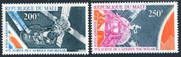 Mali C220-C221, MNH. Mi 440-441. Skylab, 1974. Docking In Space, Over Africa. - Malí (1959-...)