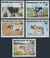 Mali 411-415, MNH. Michel 837-841. Cattle Breeds, 1981. Zebu, Cow. - Mali (1959-...)