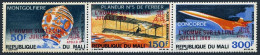 Mali C78-C80a, MNH. MiCHEL 201-203. L HOME SUR LA LUNE/JULLET 1969/APOLLO. - Malí (1959-...)
