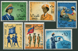 Somalia 265-268,C87-C88, MNH. Mi 43-48. Women's Auxiliary Forces, 1963. Army,Aid - Mali (1959-...)