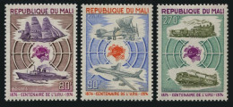 Mali 216-218,229-230,MNH.Michel 437/462. UPU-100,1974.UPU Day:Ship,Plane,Trains. - Malí (1959-...)