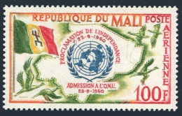 Mali C11,MNH.Michel 25. Admission To UN, 1961. Birds. - Malí (1959-...)