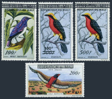 Mali C5-C8,MNH.Michel 14-17. Birds 1960:Starling,Bateleur Eagle,Shrike.REPUBLIC. - Malí (1959-...)