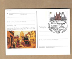 Los Vom 19.05 -  Ganzsaxhe-Postkarte Aus Sindelfingen 1990 - Briefe U. Dokumente