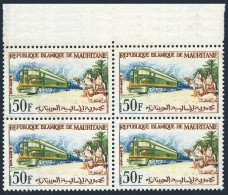 Mauritania 131 Block/4,MNH.Michel 196. Ore Train And Camel Riders,1962. - Mauritanië (1960-...)